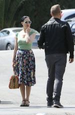 DITA VON TEESE with Friends Out in Los Feliz