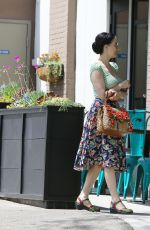 DITA VON TEESE with Friends Out in Los Feliz