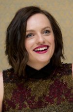 ELISABETH MOSS at Mad men Press Conference in Beverly Hills