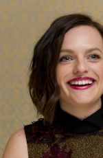 ELISABETH MOSS at Mad men Press Conference in Beverly Hills