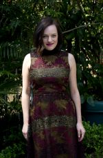 ELISABETH MOSS at Mad men Press Conference in Beverly Hills