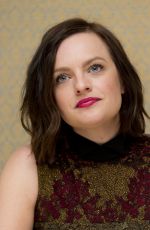 ELISABETH MOSS at Mad men Press Conference in Beverly Hills