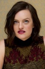 ELISABETH MOSS at Mad men Press Conference in Beverly Hills
