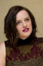 ELISABETH MOSS at Mad men Press Conference in Beverly Hills