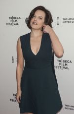 ELISABETH MOSS at The One I Love Premiere at Tribeca Fim Festival
