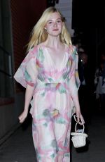 ELLE FANNING Out and About in Beverly Hills