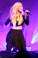 ELLIE GOULDING Performs at a Concert in Vancouver