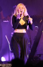 ELLIE GOULDING Performs at a Concert in Vancouver