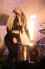 ELLIE GOULDING Performs at a Concert in Vancouver