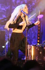 ELLIE GOULDING Performs at a Concert in Vancouver