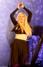 ELLIE GOULDING Performs at a Concert in Vancouver