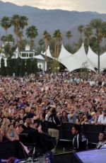 ELLIE GOULDING Prforms at Coachella Festival