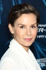 EMBETH DAVIDTZ at The Amazing Spider-man 2 Premiere in New York