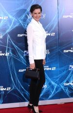 EMBETH DAVIDTZ at The Amazing Spider-man 2 Premiere in New York