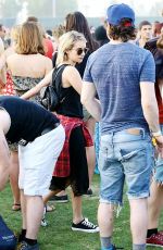 EMMA ROBERTS at 2014 Coachella Music and Arts Festival in Indio