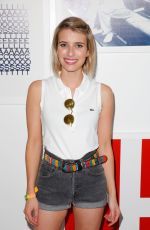 EMMA ROBERTS at Lacoste Beautiful Desert Pool Party in Thermal