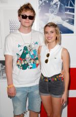EMMA ROBERTS at Lacoste Beautiful Desert Pool Party in Thermal
