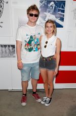EMMA ROBERTS at Lacoste Beautiful Desert Pool Party in Thermal