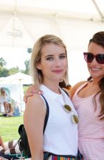 EMMA ROBERTS at Lacoste Beautiful Desert Pool Party in Thermal