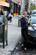 EMMA ROBERTS Out and About in New York 2504