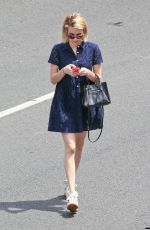 EMMA ROBERTS Out in Beverly Hills