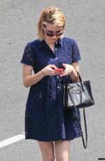 EMMA ROBERTS Out in Beverly Hills
