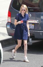 EMMA ROBERTS Out in Beverly Hills