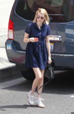 EMMA ROBERTS Out in Beverly Hills