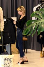EMMA ROBERTS Shopping in West Hollywood