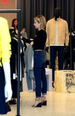 EMMA ROBERTS Shopping in West Hollywood