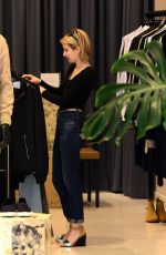 EMMA ROBERTS Shopping in West Hollywood