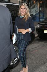 EMMA SLATER Leaves NBC Studios in New York