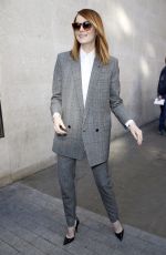 EMMA STONE Arrives at BBC Radio One Studios in London