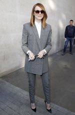 EMMA STONE Arrives at BBC Radio One Studios in London
