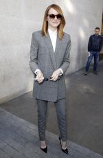 EMMA STONE Arrives at BBC Radio One Studios in London