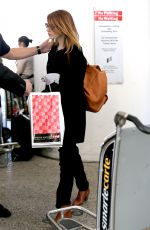 EMMA STONE Arrives at LAX Airport in Los Angeles