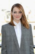 EMMA STONE at Amazing Spider-man 2 Photocall in London
