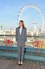 EMMA STONE at Amazing Spider-man 2 Photocall in London