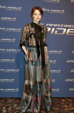 EMMA STONE at Amazing Spiderman 2 Premiere in Rome