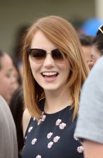 EMMA STONE at Be Amazing 2014 in Miami