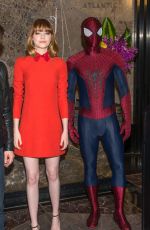 EMMA STONE at Empire State Building in New York