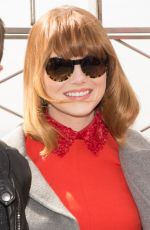 EMMA STONE at Empire State Building in New York