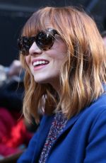 EMMA STONE at Good Morning America in New York