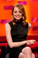 EMMA STONE at Graham Norton Show in London