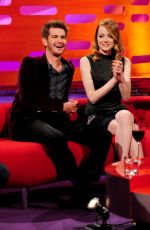 EMMA STONE at Graham Norton Show in London