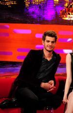 EMMA STONE at Graham Norton Show in London