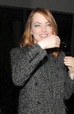 EMMA STONE Leaves Her Hotel in London