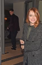 EMMA STONE Leaves Her Hotel in London