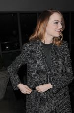EMMA STONE Leaves Her Hotel in London