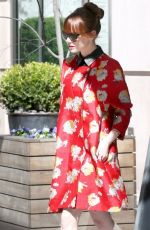 EMMA STONE Out and About in New York 2804